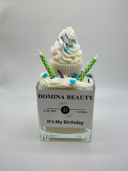 Birthday Cake Specialty Candle