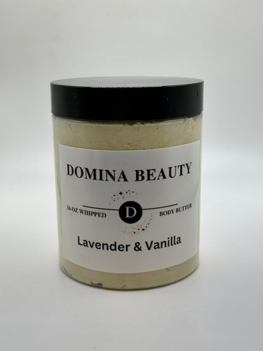 Lavender and Vanilla Whipped Body Butter